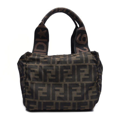 Fendi Fabric FF 1925 Mini Cosmetic Bag Tobacco 1 of 12