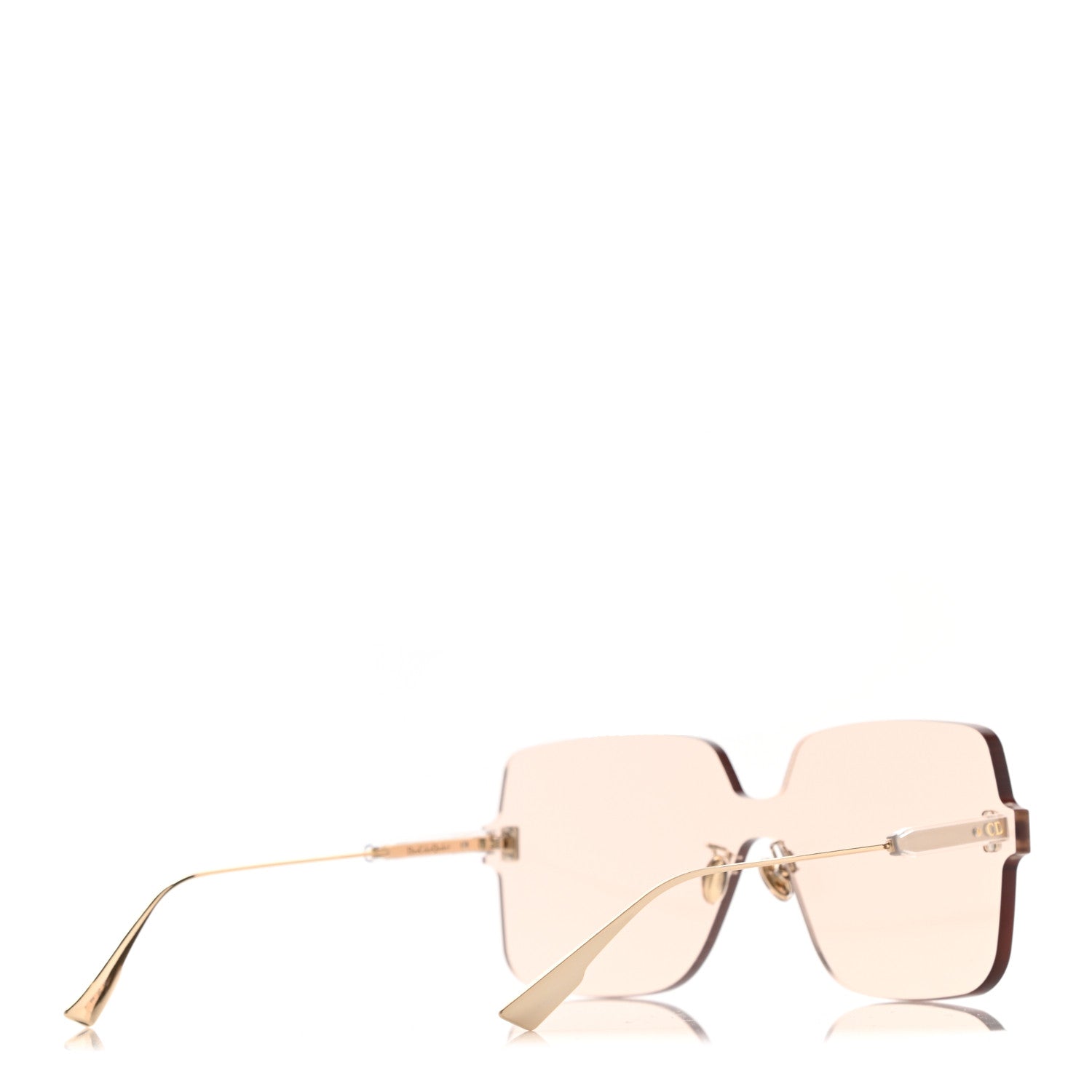 Christian Dior Acetate Color Quake 1 Sunglasses Gold 4 of 10