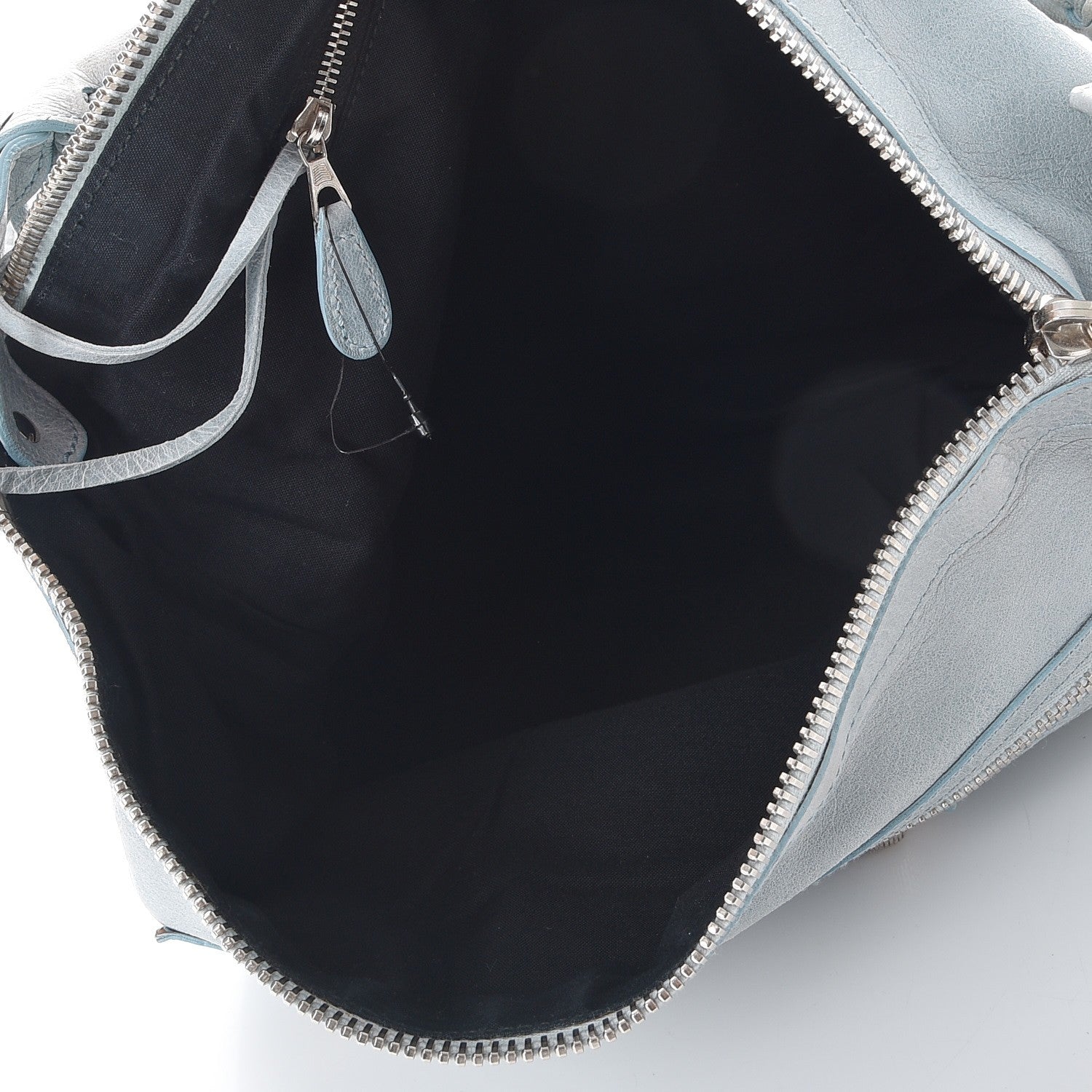 Balenciaga Agneau Giant 21 Silver Hardware Day Hobo Sky Blue 5 of 18