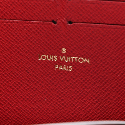Louis Vuitton Damier Ebene Clemence Wallet Cherry 6 of 7