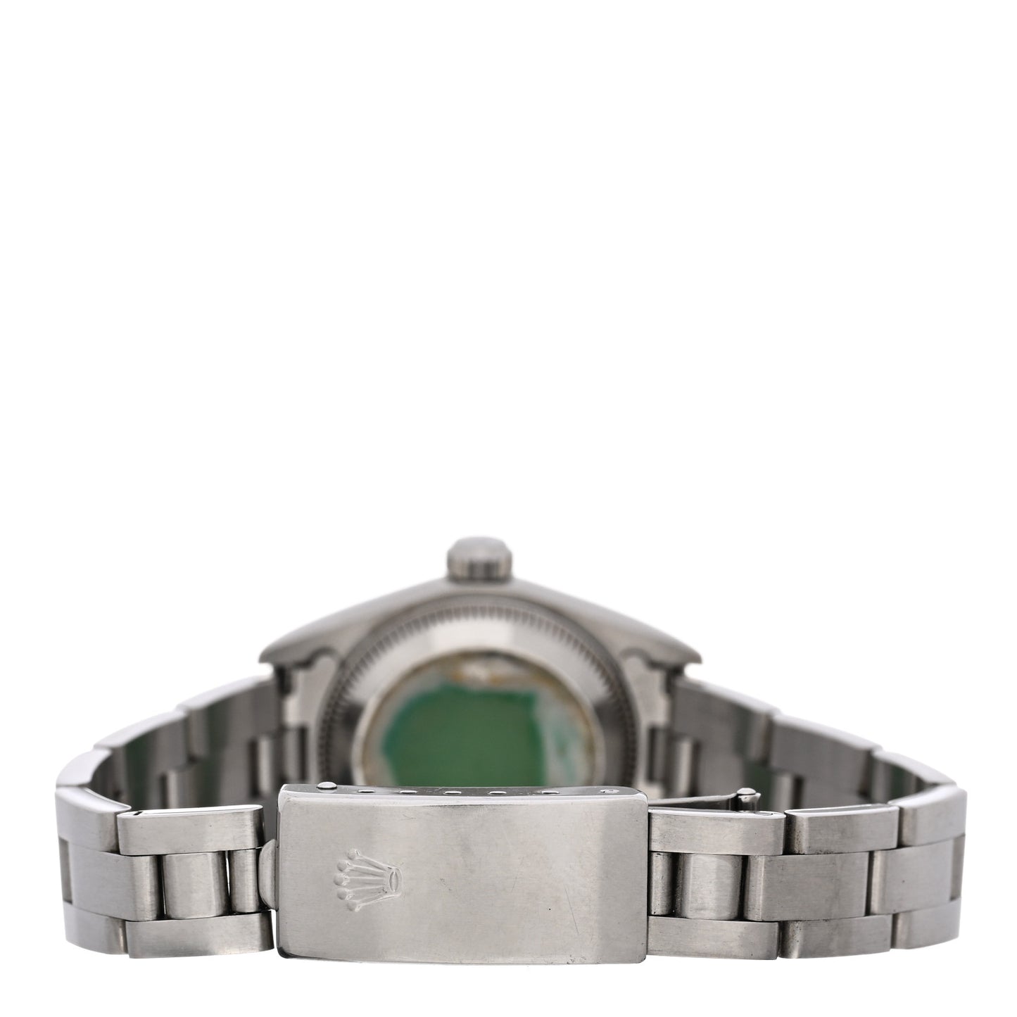 Stainless Steel 24mm Oyster Perpetual Watch White Roman 67180