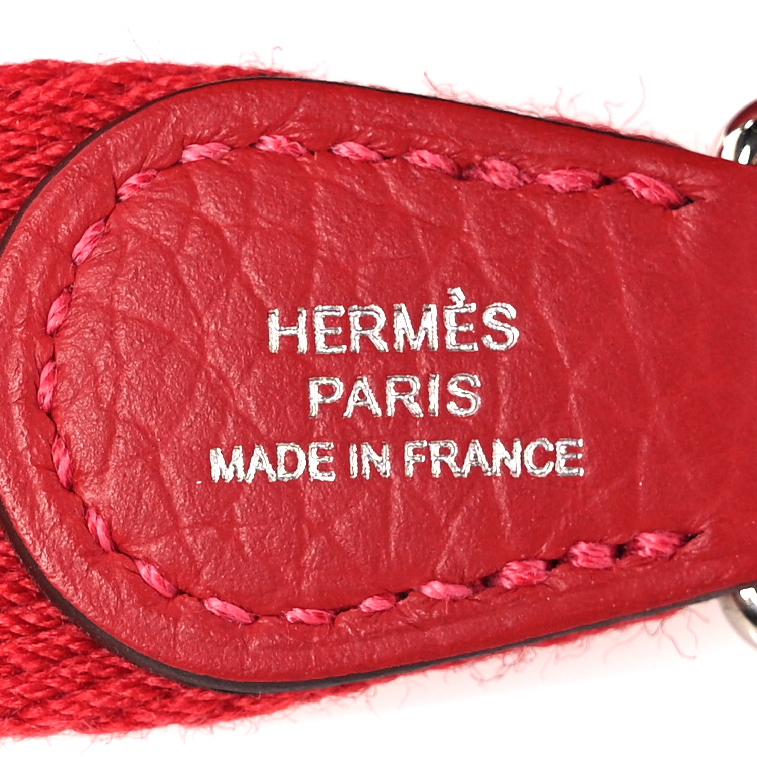 Hermes Taurillon Clemence Evelyne TPM Rouge Casaque 8 of 11
