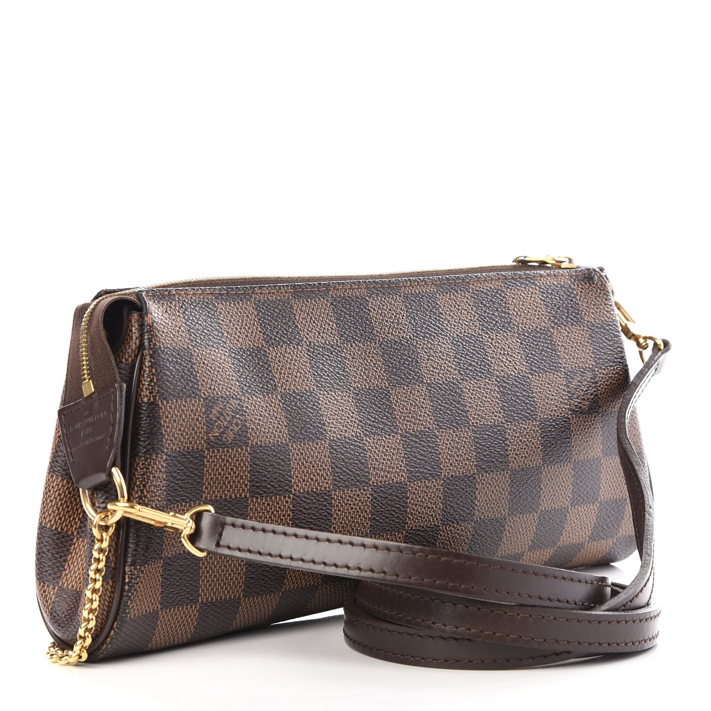 Damier Ebene Eva Clutch