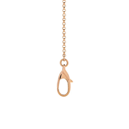 Bulgari 18K Rose Gold Cermet Small B.Zero1 Pendant Necklace 4 of 8