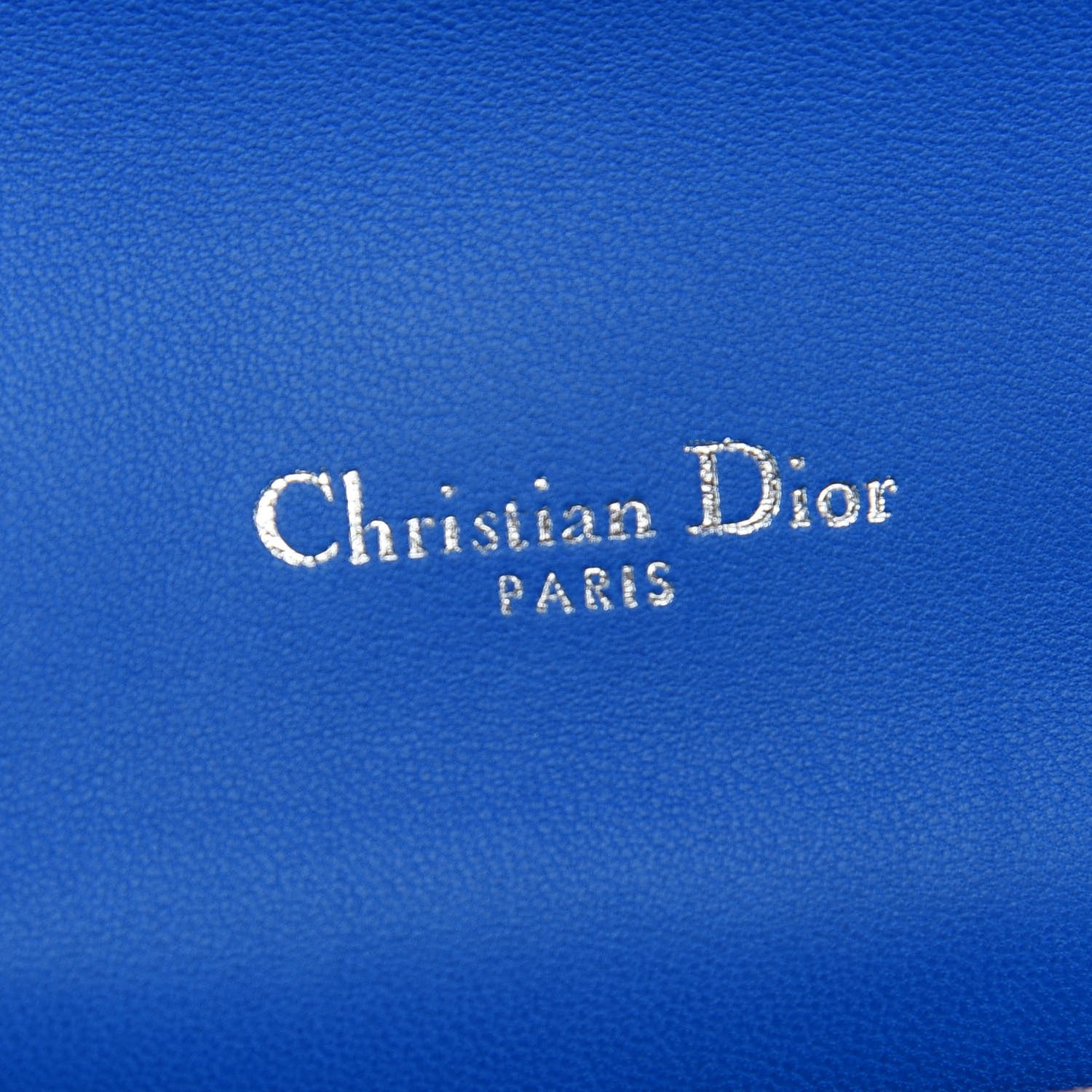 Christian Dior Lambskin Cannage Large Miss Dior Flap Blue 6 of 8