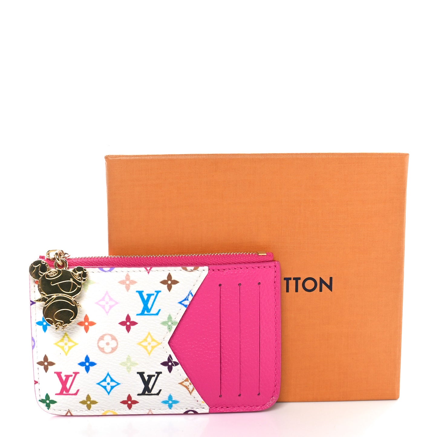 LV X TM Monogram Romy Card Holder Kawaii Pink