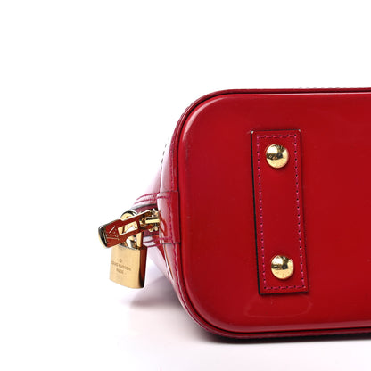 Louis Vuitton Vernis Alma BB Rose Indien 7 of 9