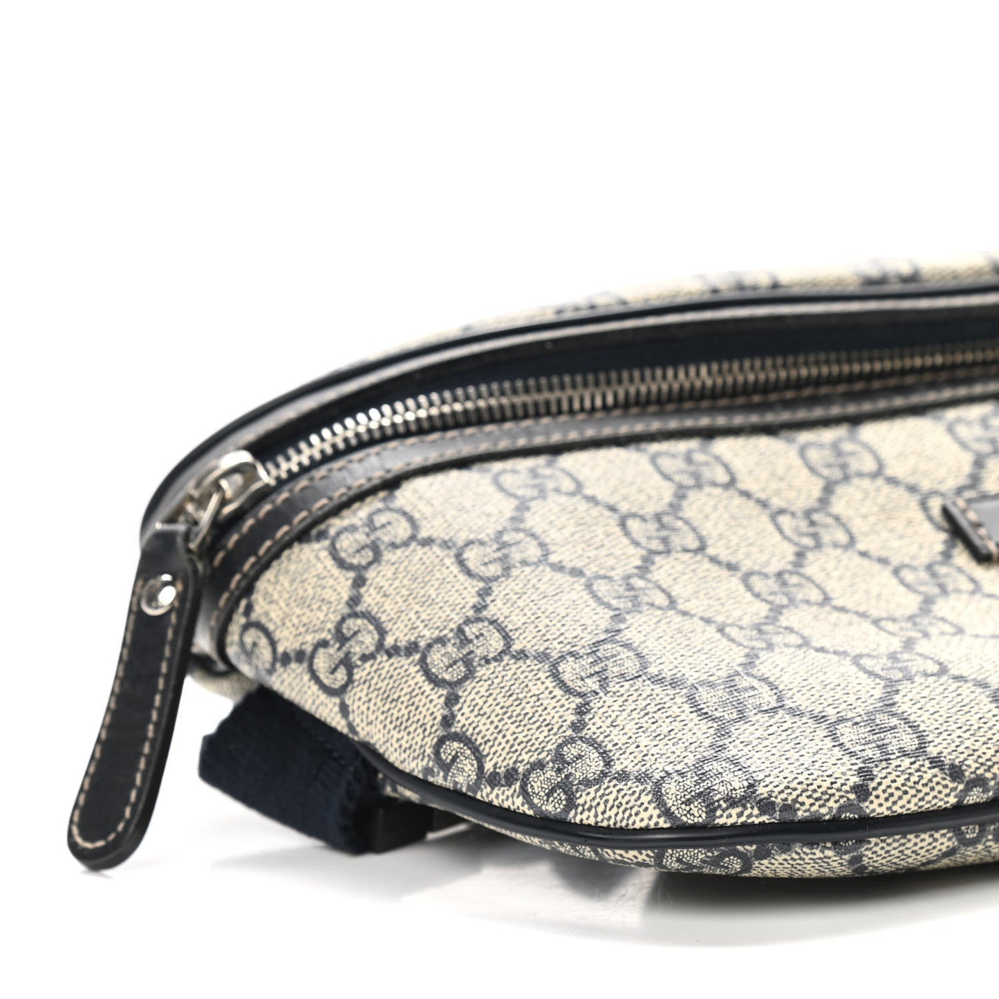 GG Supreme Monogram Belt Bag Navy