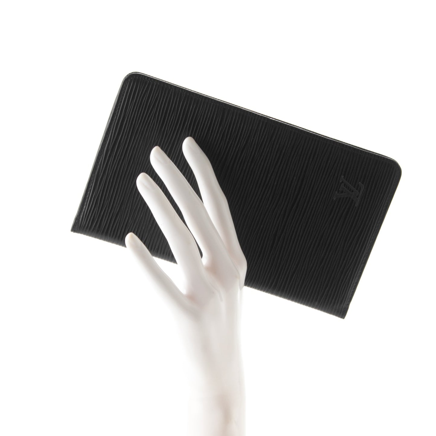 Epi Checkbook Card Holder Black