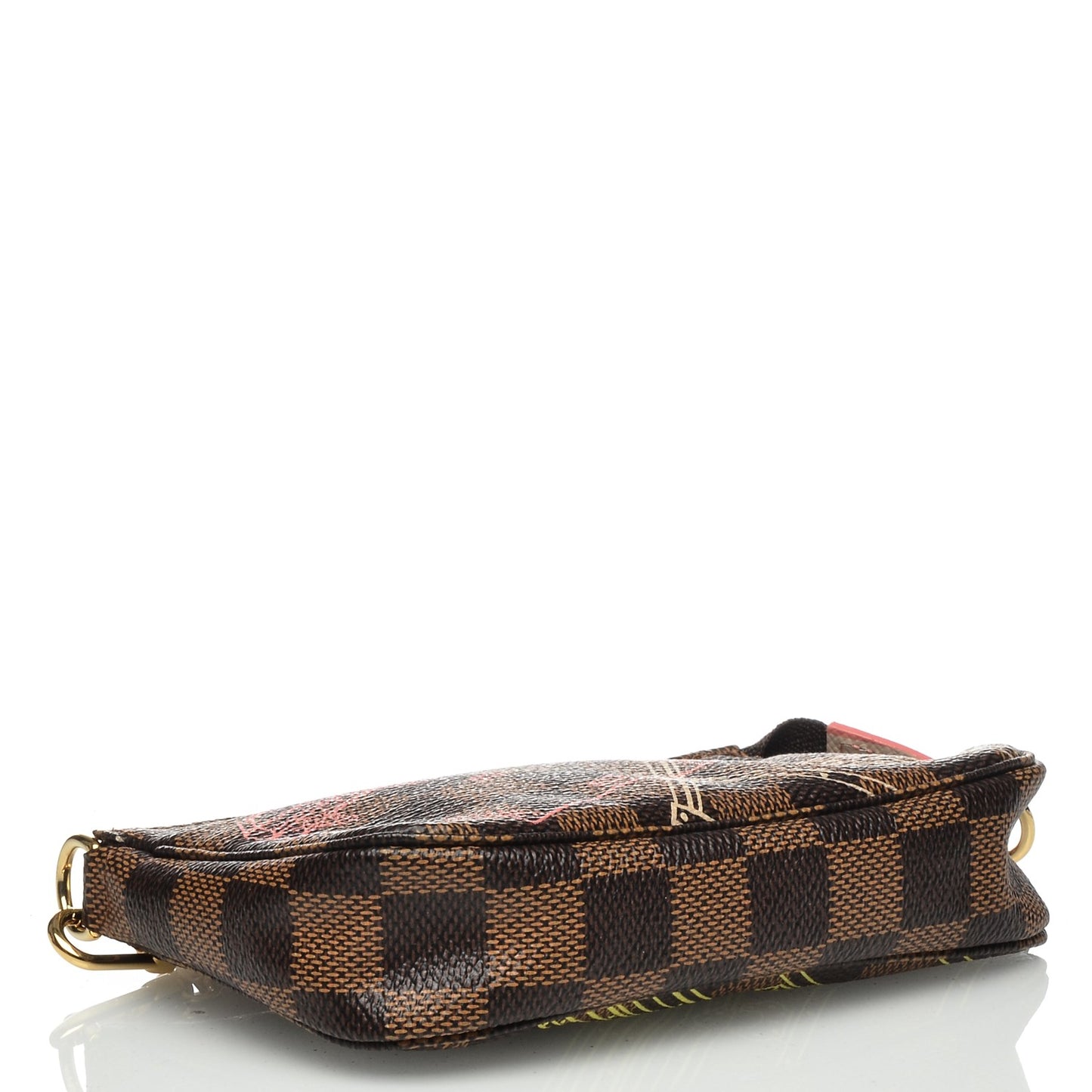 Damier Ebene 2014 Christmas Animation Mini Pochette Accessories