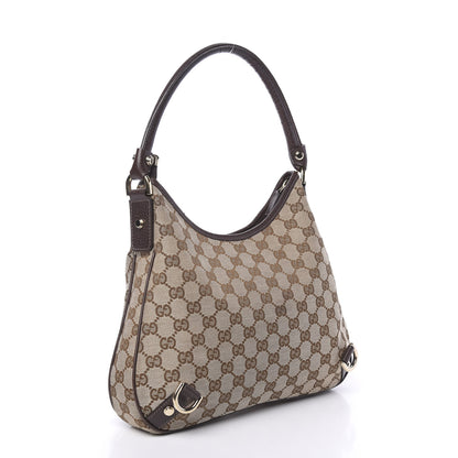 Gucci Monogram Medium Abbey D Ring Hobo Brown 3 of 10