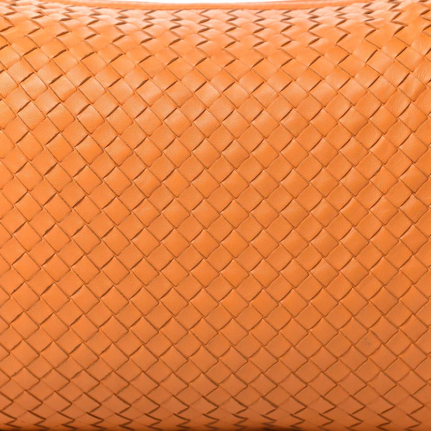 Nappa Intrecciato Large Veneta Hobo Orange