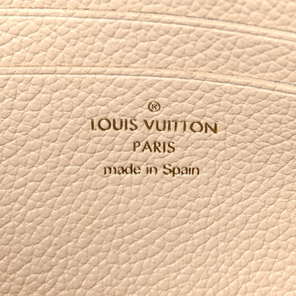 Louis Vuitton Empreinte Monogram Giant Ivy Wallet On Chain Cream 6 of 9
