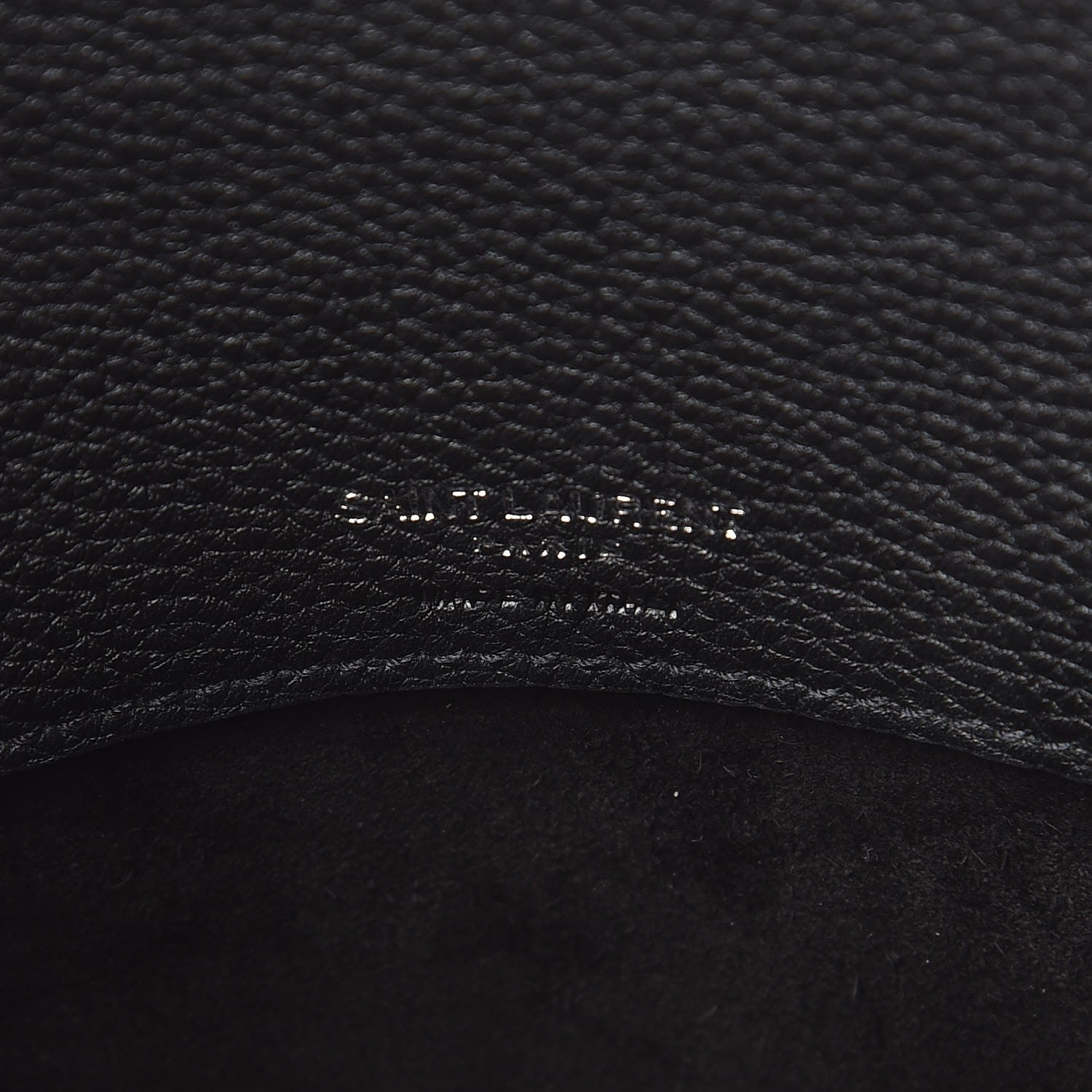 Saint Laurent Grained Calfskin Baby Sac De Jour Souple Black 7 of 7
