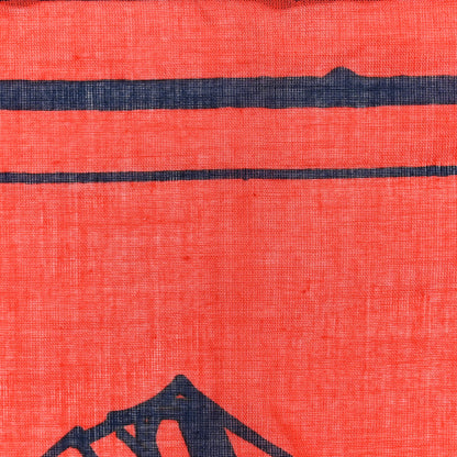 Chanel Silk Print CC Square Scarf Blue Red 5 of 5
