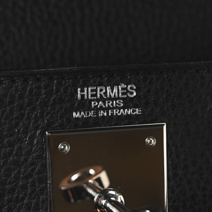 Hermes Togo Kelly Retourne 28 Black 6 of 12