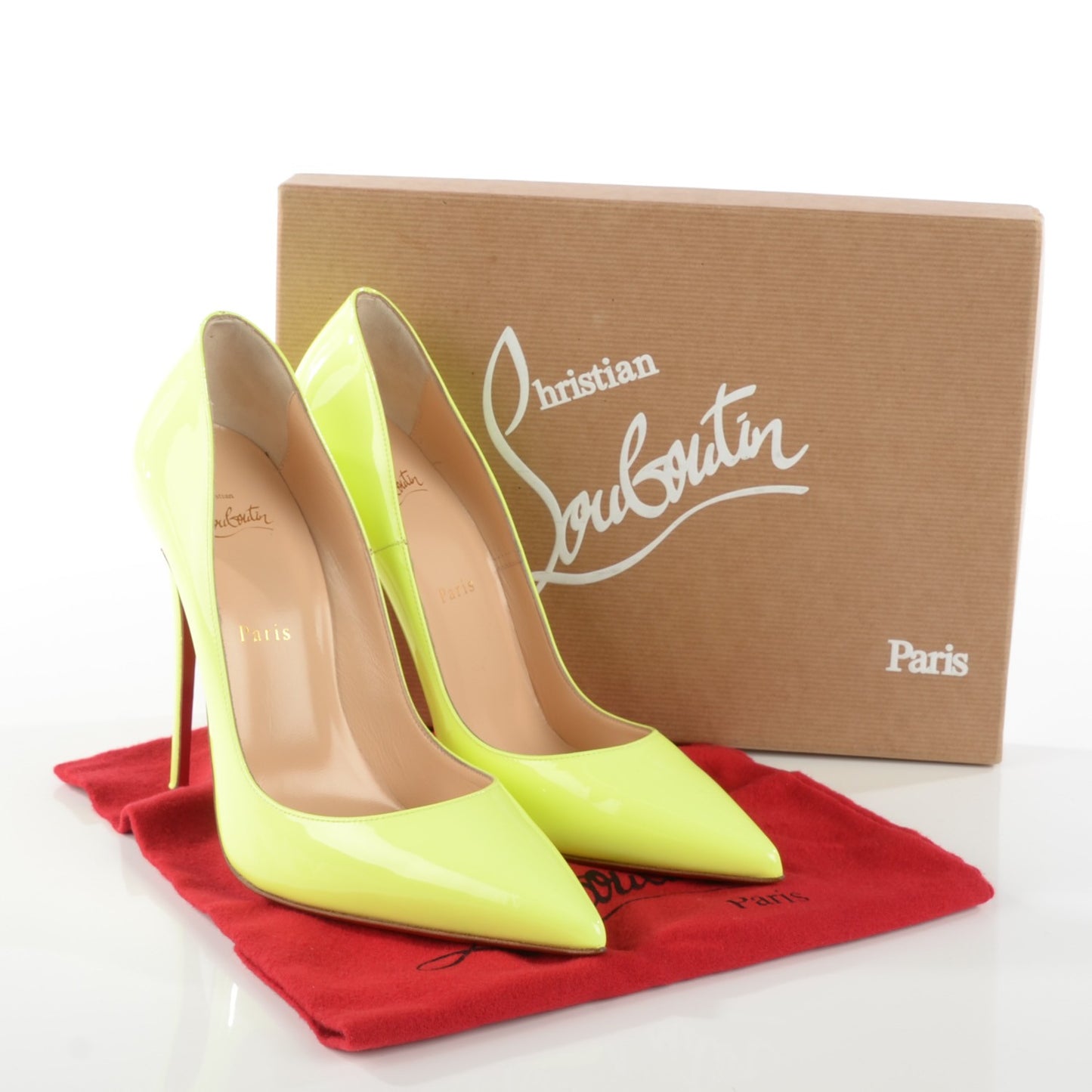 Patent So Kate 120 Pumps 40.5 Neon Yellow