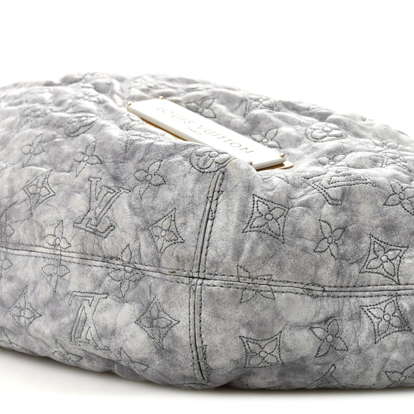 Lambskin Olympe Nimbus GM Gris Perle