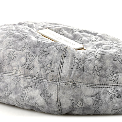 Louis Vuitton Lambskin Olympe Nimbus GM Gris Perle 10 of 13