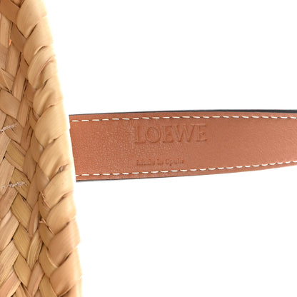 Loewe Raffia Basket Tote Bag Natural Tan 5 of 9