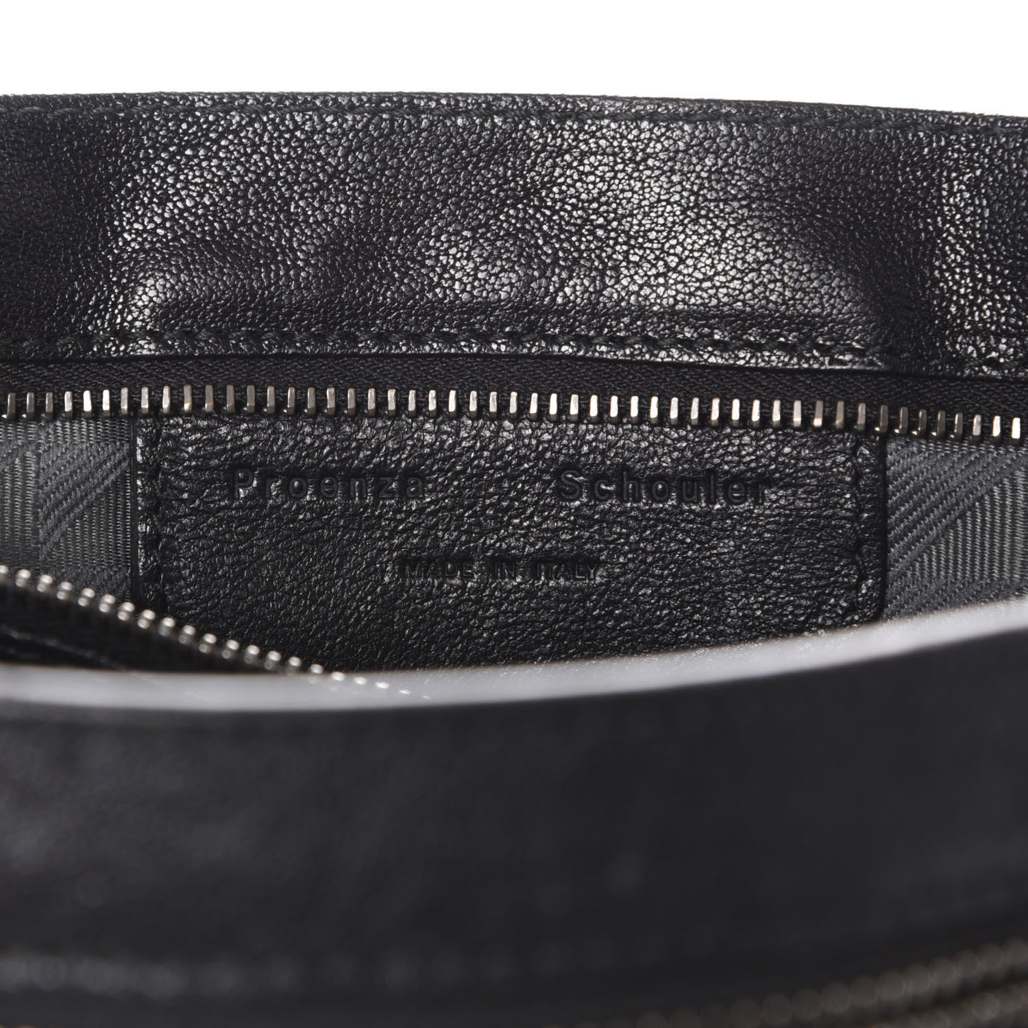 Proenza Schouler Lambskin Medium PS1 Satchel Black 7 of 12