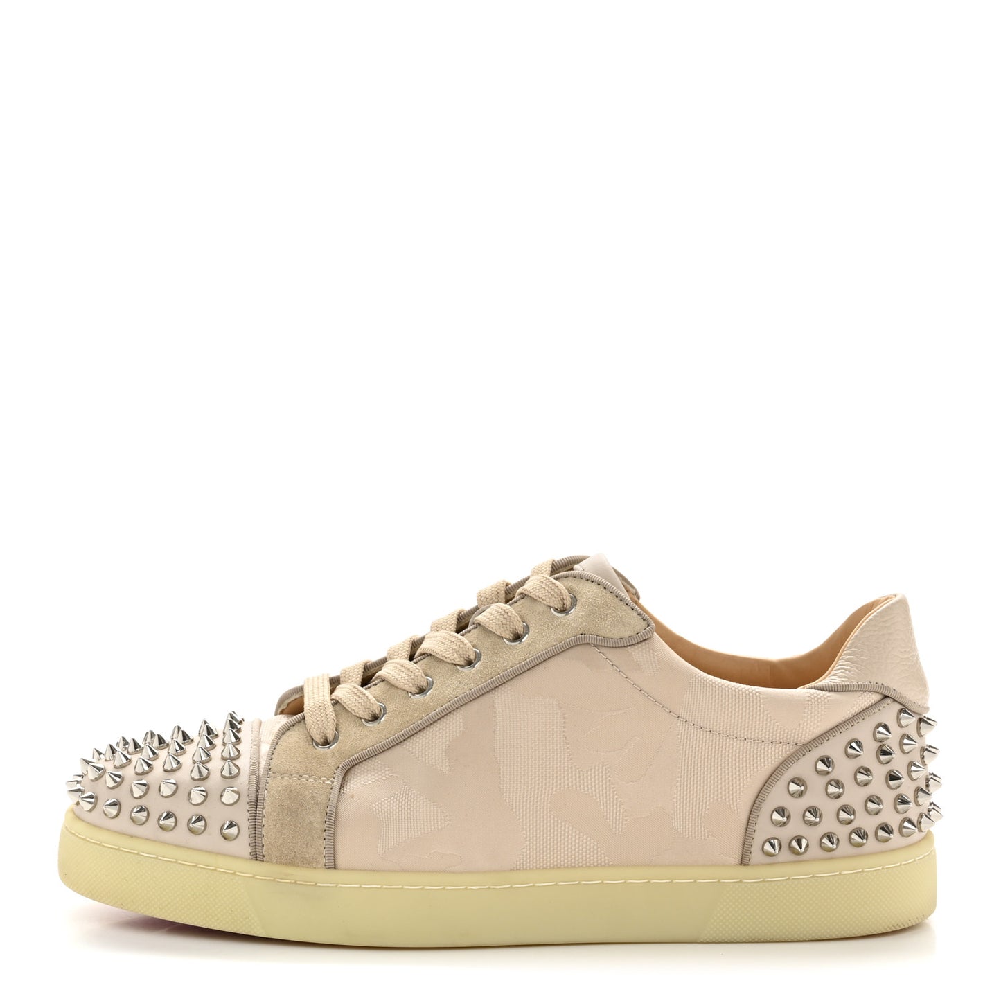Camouflage Jacquard Seavaste 2 Orlato Flat Sneakers 43 Desert Silver