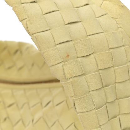 Bottega Veneta Suede Calfskin Intrecciato Teen Jodie Hobo Lemon Wash 12 of 12