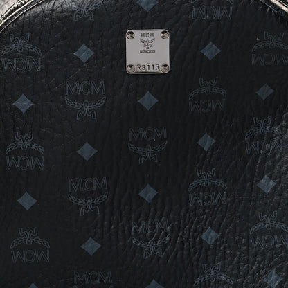 MCM Visetos Large Side Studs Stark Backpack Black 9 of 12