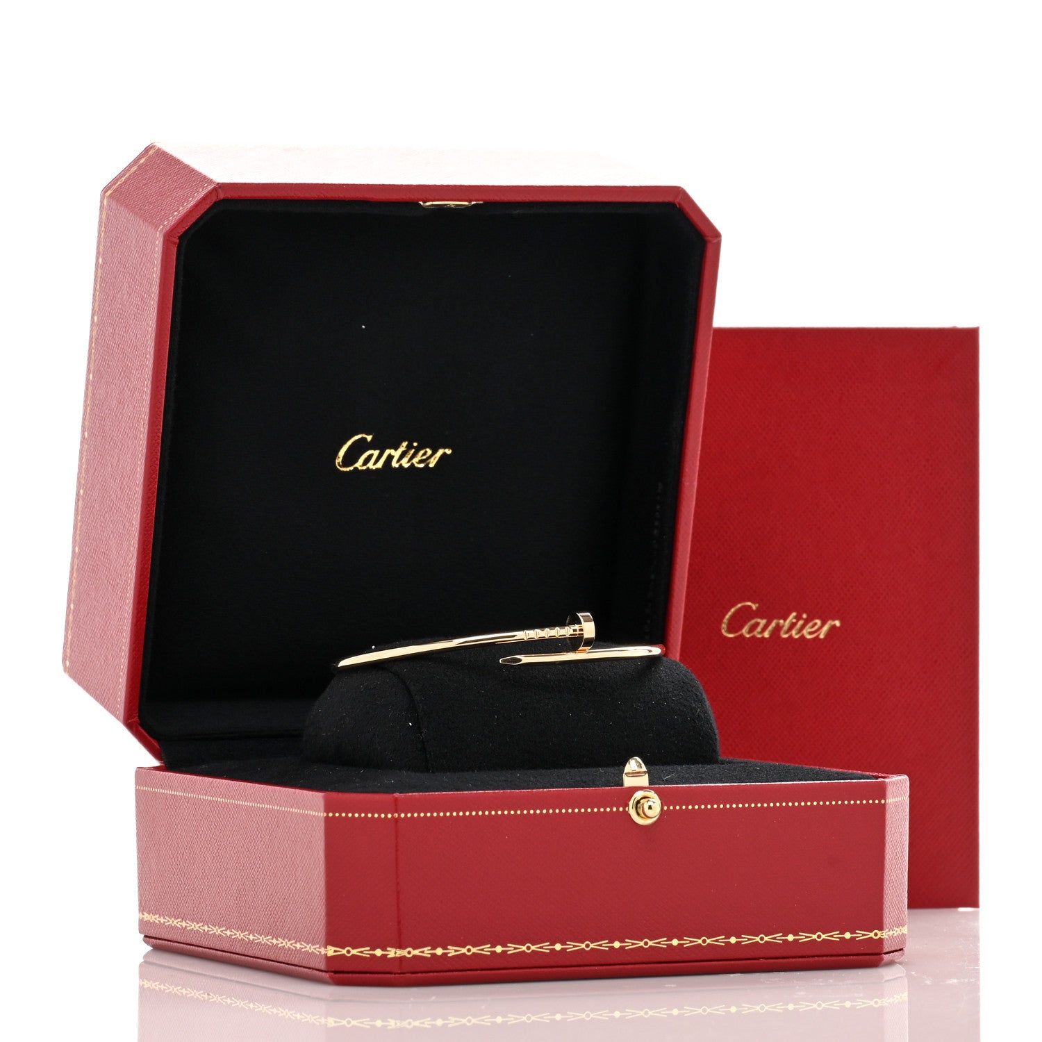 Cartier 18K Yellow Gold Small Juste Un Clou Bracelet 18 4 of 4