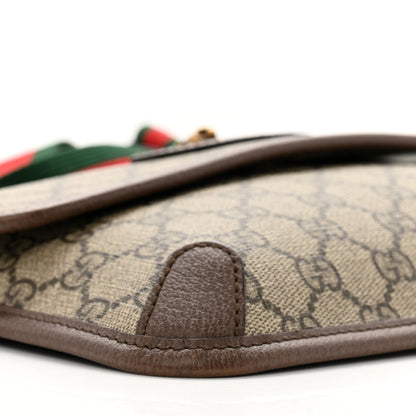Gucci GG Supreme Monogram Neo Vintage Web Belt Bag Brown 9 of 10