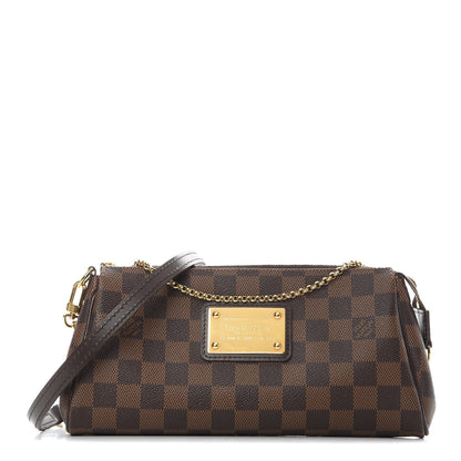 Louis Vuitton Damier Ebene Eva Clutch 1 of 10