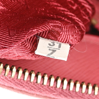 Prada Saffiano Lux Medium Promenade Tote Peonia 7 of 11