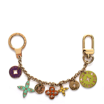 Louis Vuitton Enamel Looping Key Chain Bag Charm Multicolor 1 of 3