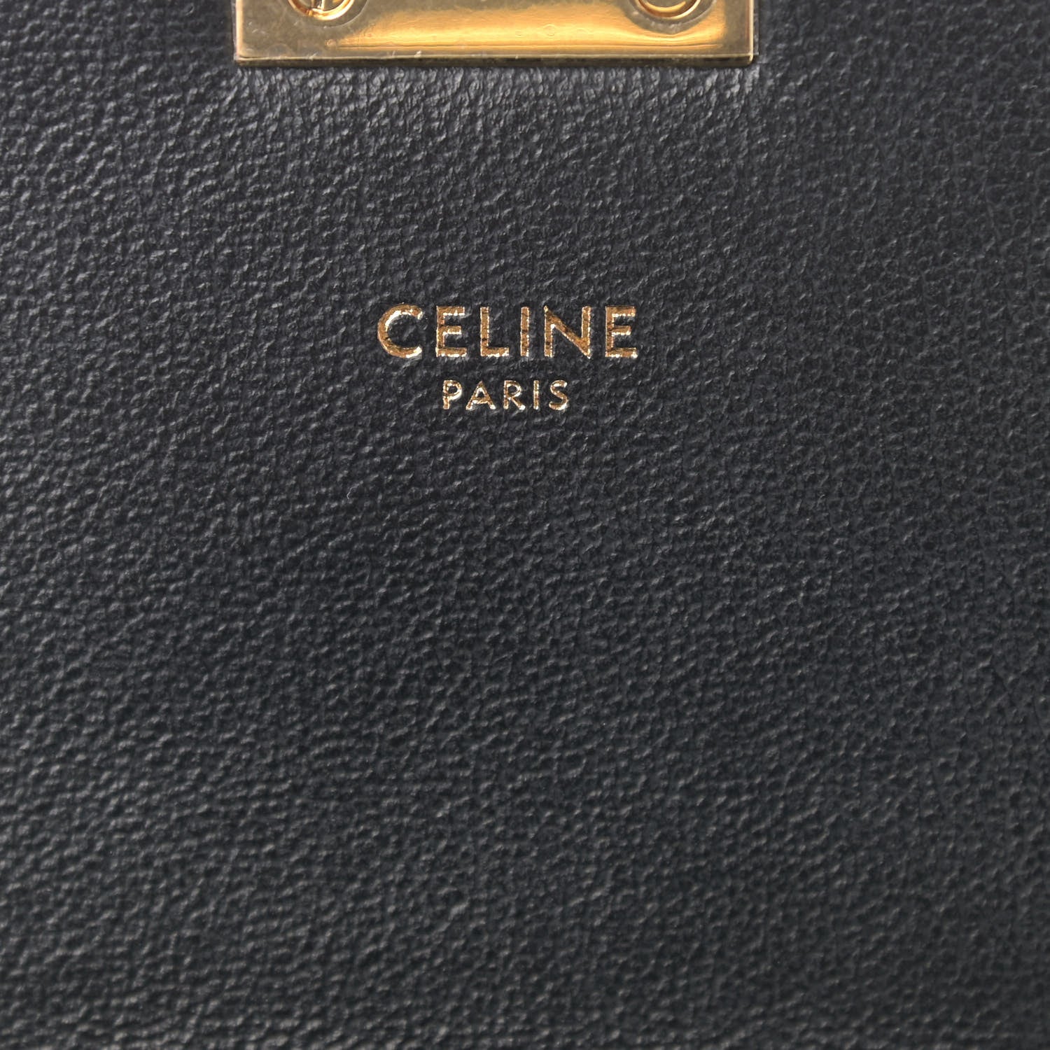 Celine Shiny Calfskin Small C Bag Black 6 of 8