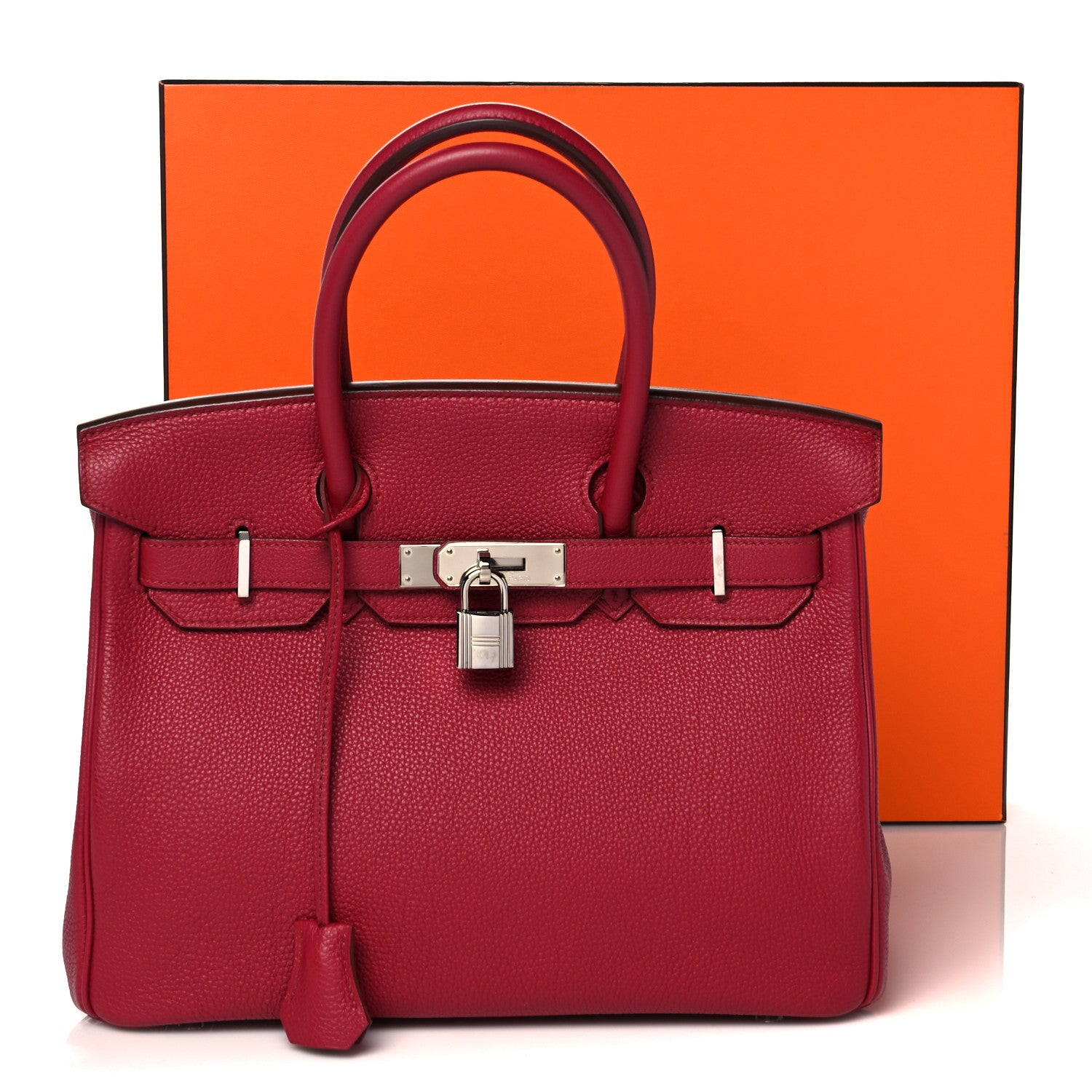 Hermes Togo Birkin 30 Rubis 38 of 38