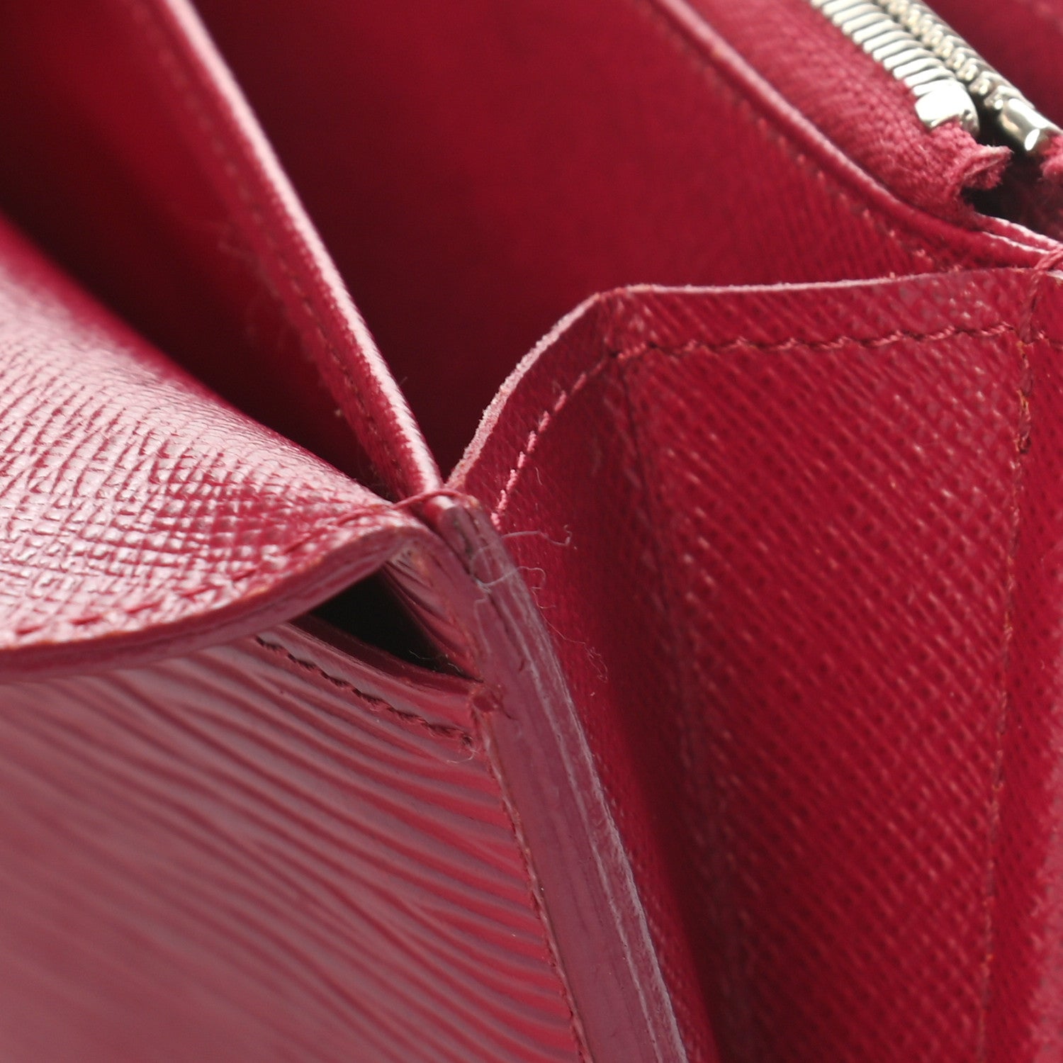 Louis Vuitton Epi Sarah Wallet NM Fuchsia 8 of 9