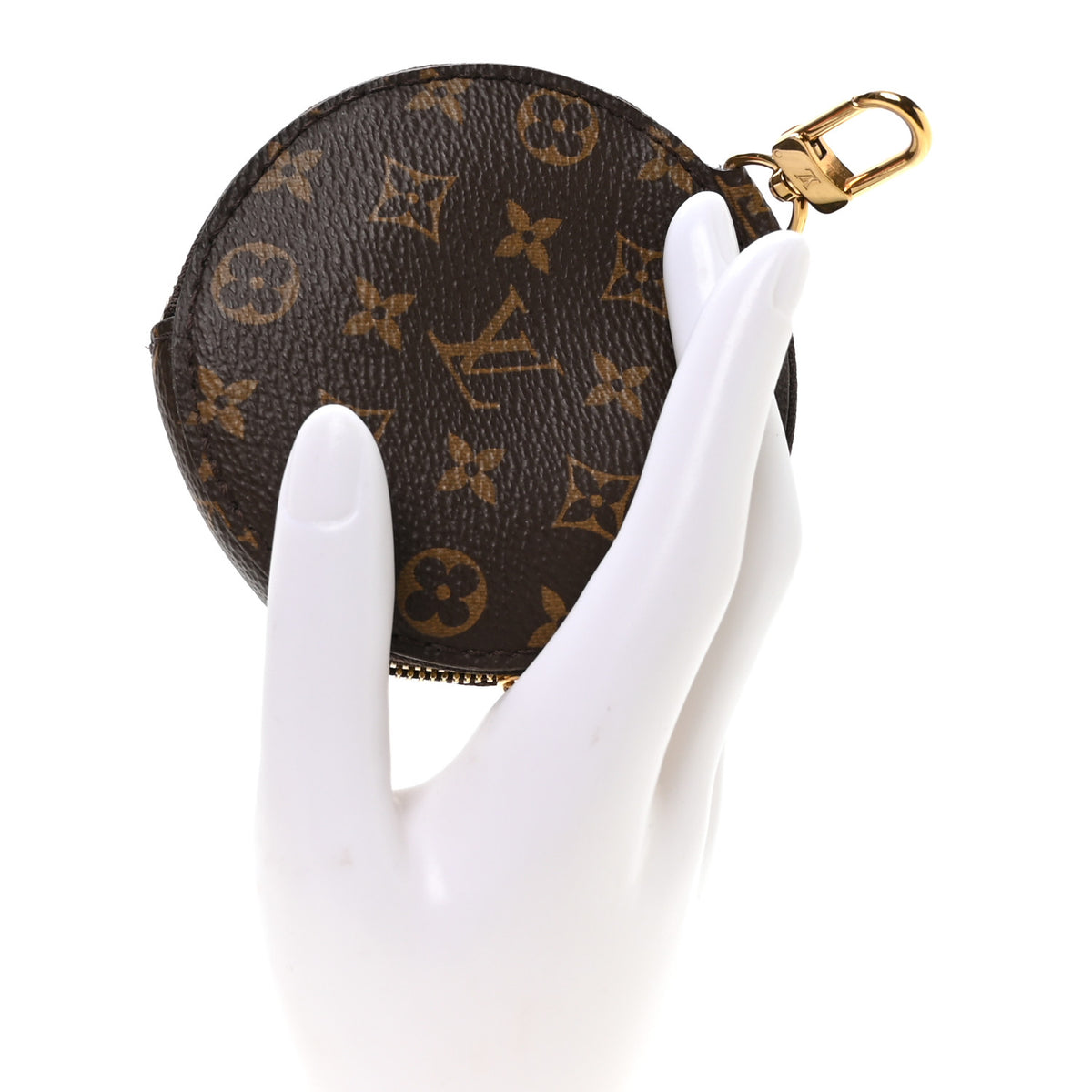 Louis Vuitton Monogram Multi Pochette Accessories Round Coin Purse 2 of 8