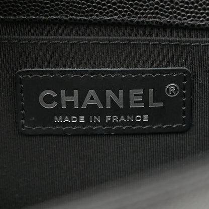 Chanel Caviar Quilted Small Boy Flap Black 6 of 12