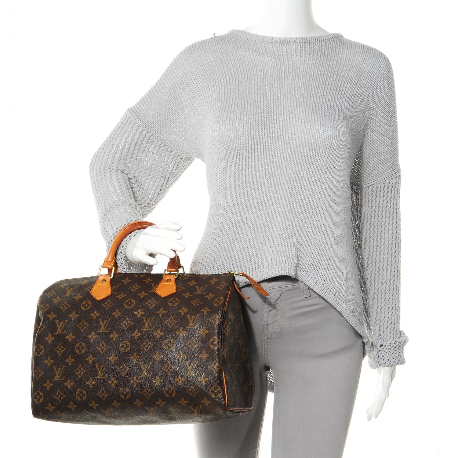 Louis Vuitton Monogram Speedy 35 2 of 7