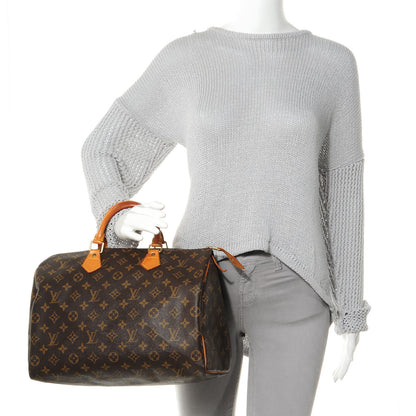 Louis Vuitton Monogram Speedy 35 2 of 7