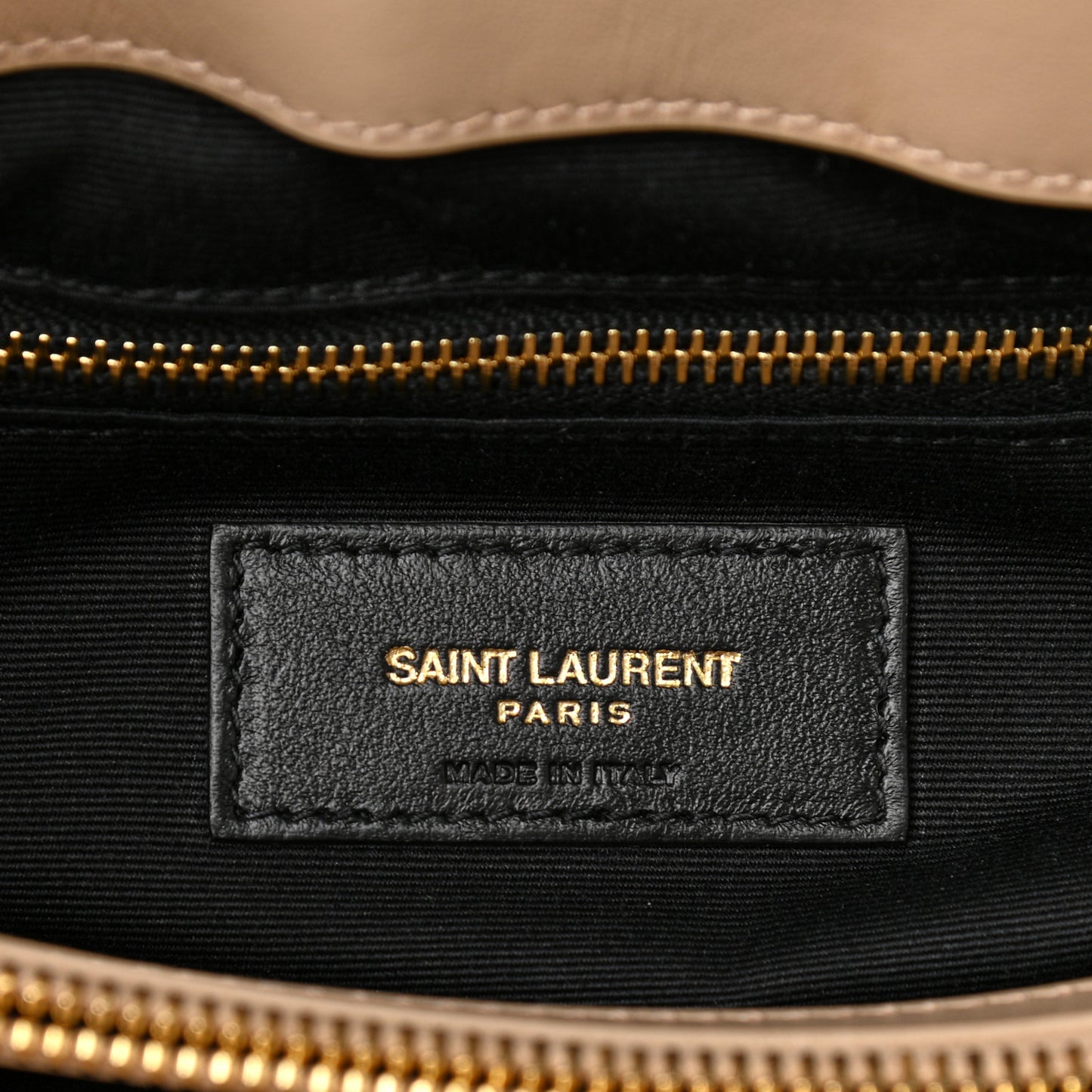 Calfskin Y Quilted Monogram Medium Loulou Chain Satchel Dark Latte