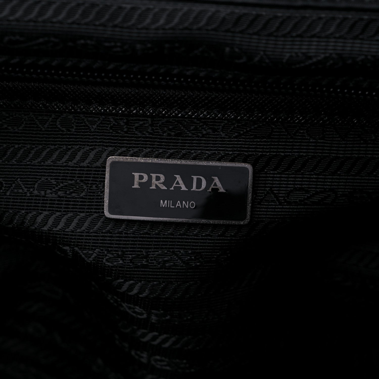 Prada Nylon New Vela Studded Backpack Black 6 of 9