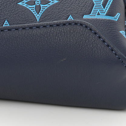 Louis Vuitton Monogram Shadow Duo Slingbag Navy River Blue 11 of 12