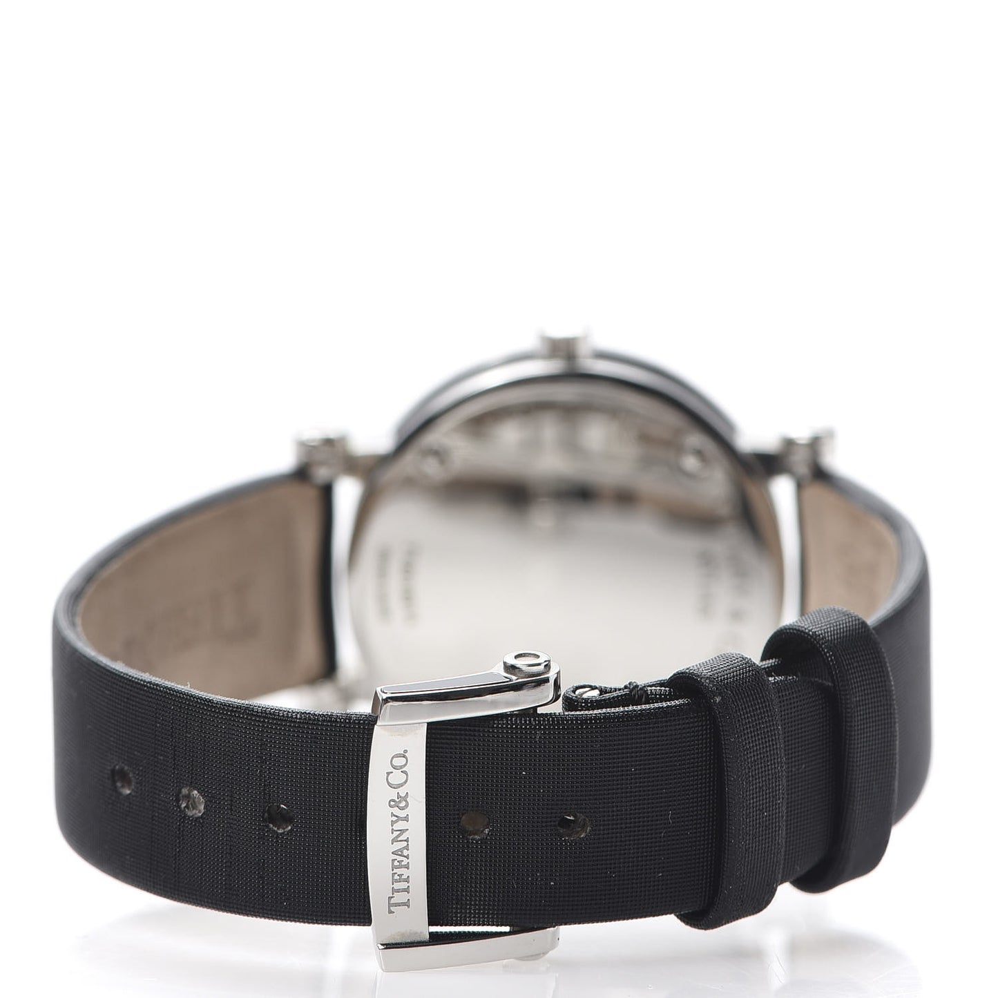 Stainless Steel Satin 30mm Atlas Belt Quartz Watch Black