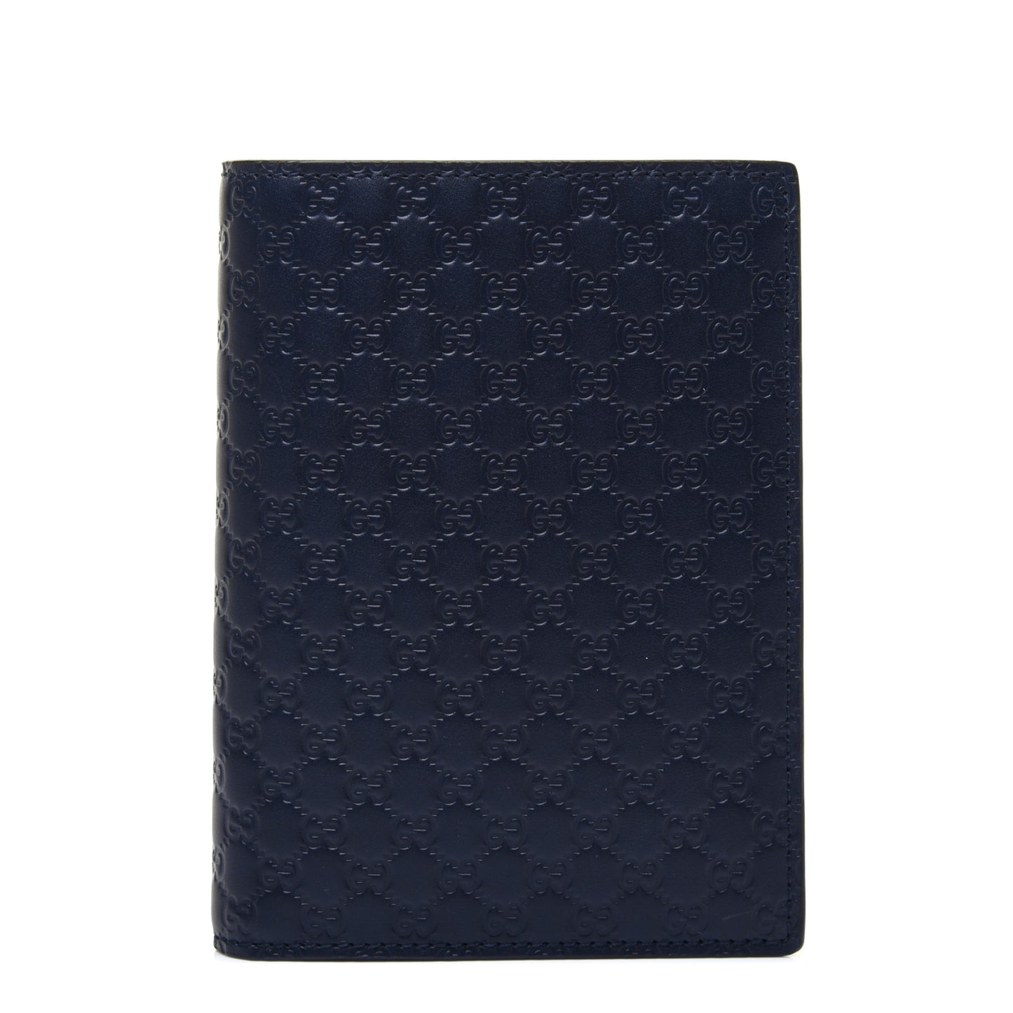 Microguccissima Passport Case Blue