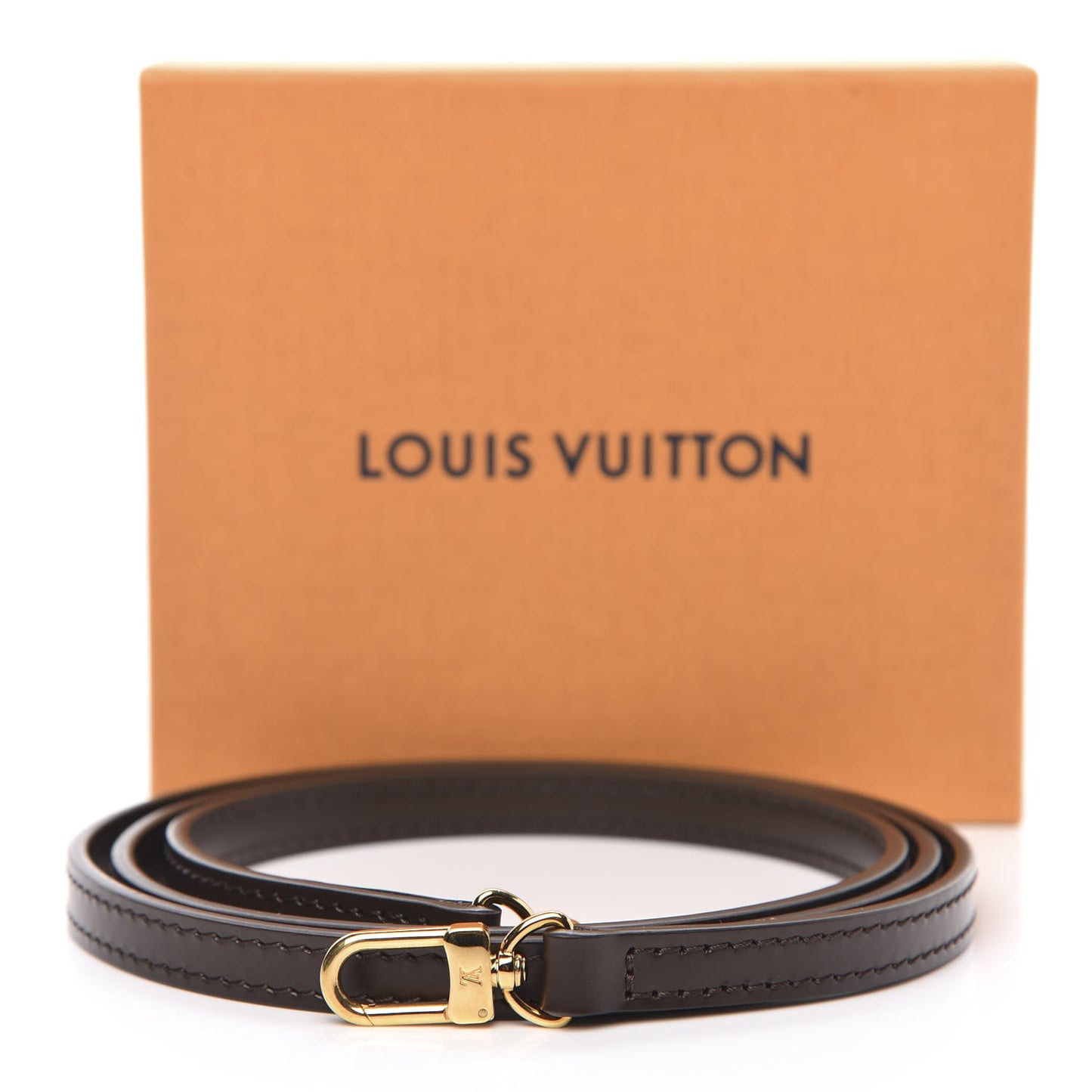 Calfskin 12mm Shoulder Strap Brown