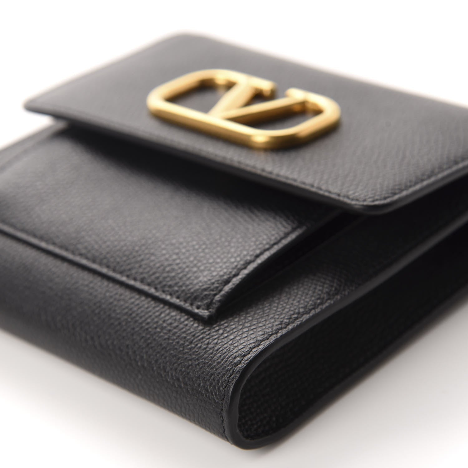 Valentino Garavani Calfskin VLogo Crossbody Bag Black 7 of 10