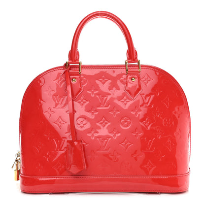 Louis Vuitton Vernis Alma PM Rouge Grenadine 1 of 15