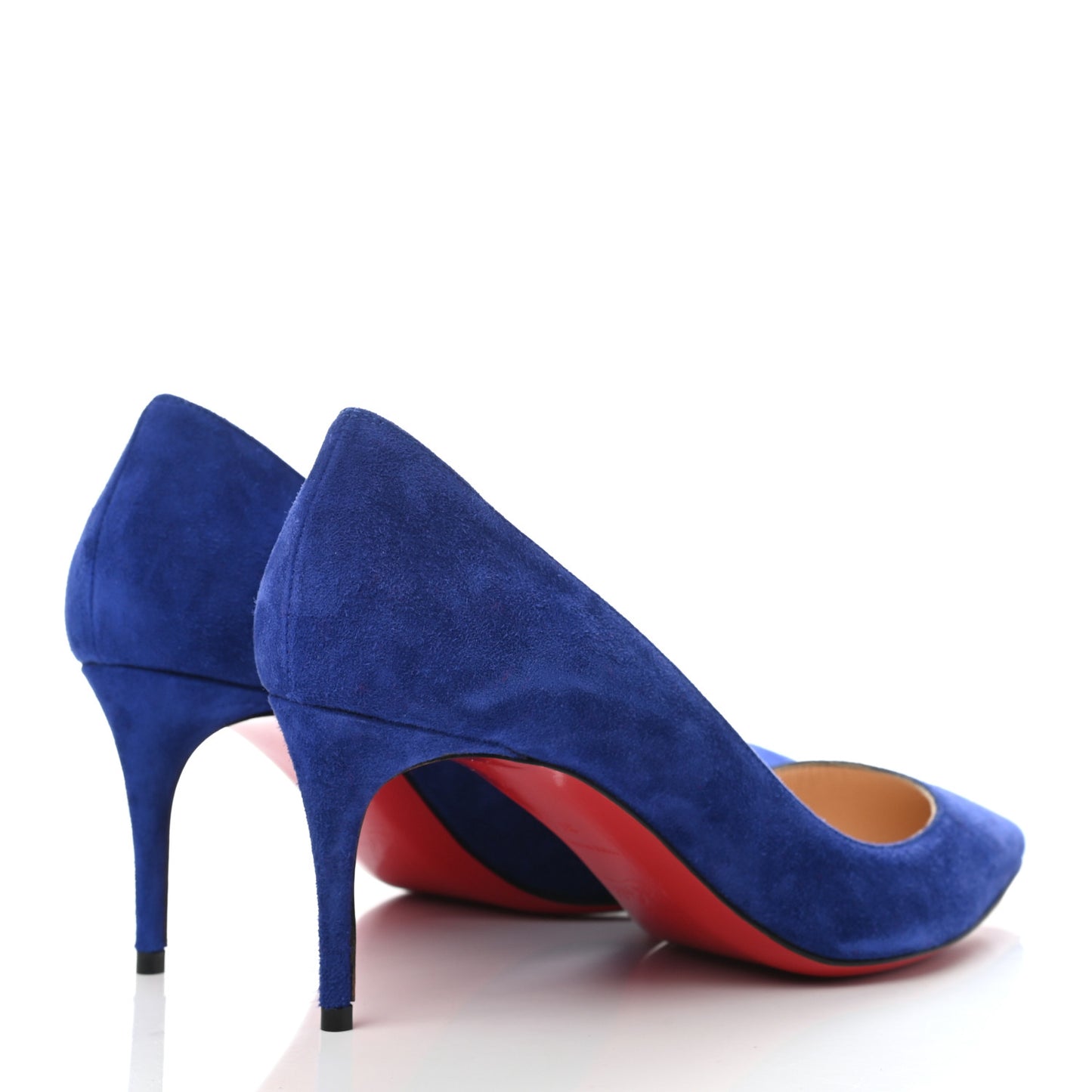 Veau Velours Pigalle Follies 70 Pumps 37 Metal Blue