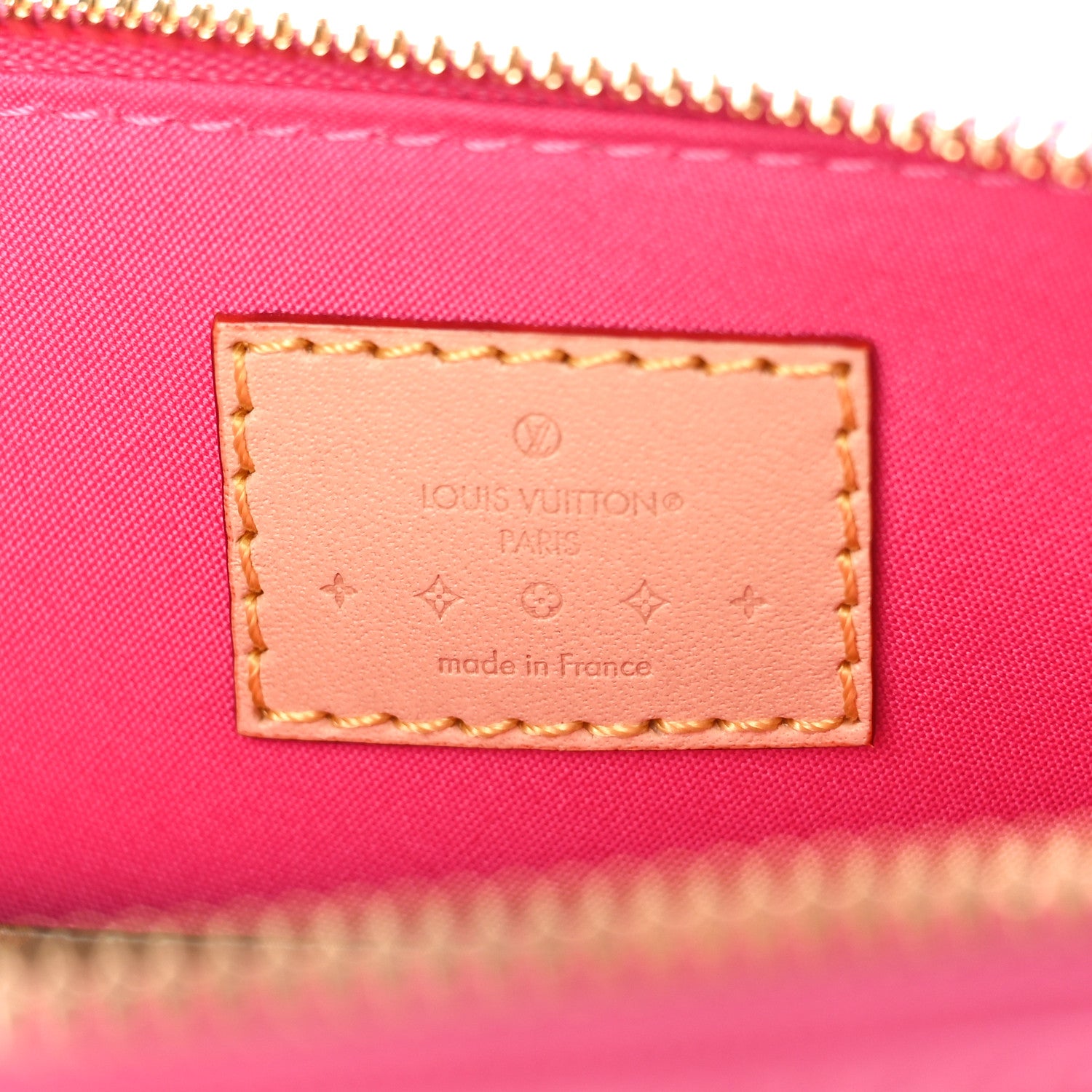 Louis Vuitton Vernis Alma BB Neon Pink 6 of 8
